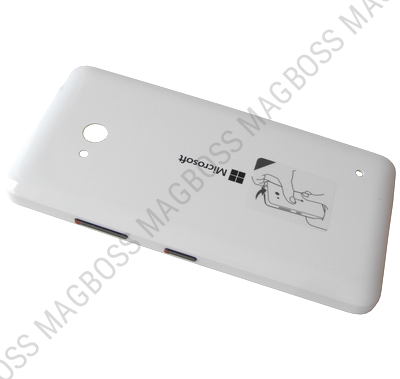 02509H7 - Klapka baterii Microsoft Lumia 640/ Lumia 640 Dual SIM - biała (oryginalna)