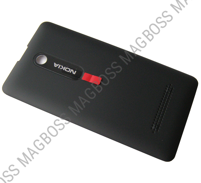 02503F5 - Klapka baterii Nokia 210 Asha/ 210 Asha Dual SIM - czarna (oryginalna)