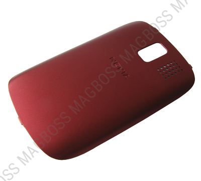 0259230 - Klapka baterii Nokia 302 Asha - czerwona (oryginalna)