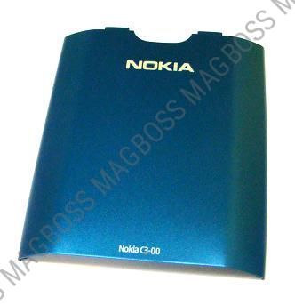 0257731 - Klapka baterii Nokia C3-00 - niebieska (oryginalna)