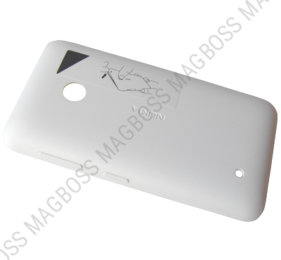 02507L2 - Klapka baterii Nokia Lumia 530/ Lumia 530 Dual SIM  - biała (oryginalna)