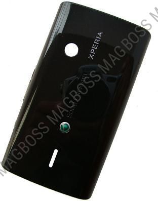 1239-7527 - Klapka baterii Sony Ericsson E15i Xperia X8 - czarna (oryginalna)