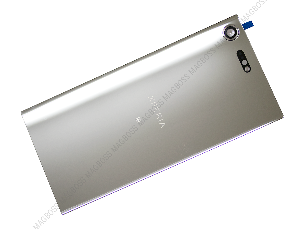 U50061842, 1306-7162 - Klapka baterii Sony G8141 Xperia XZ Premium/ G8142 Xperia XZ Premium Dual SIM - chrome (oryginalna)