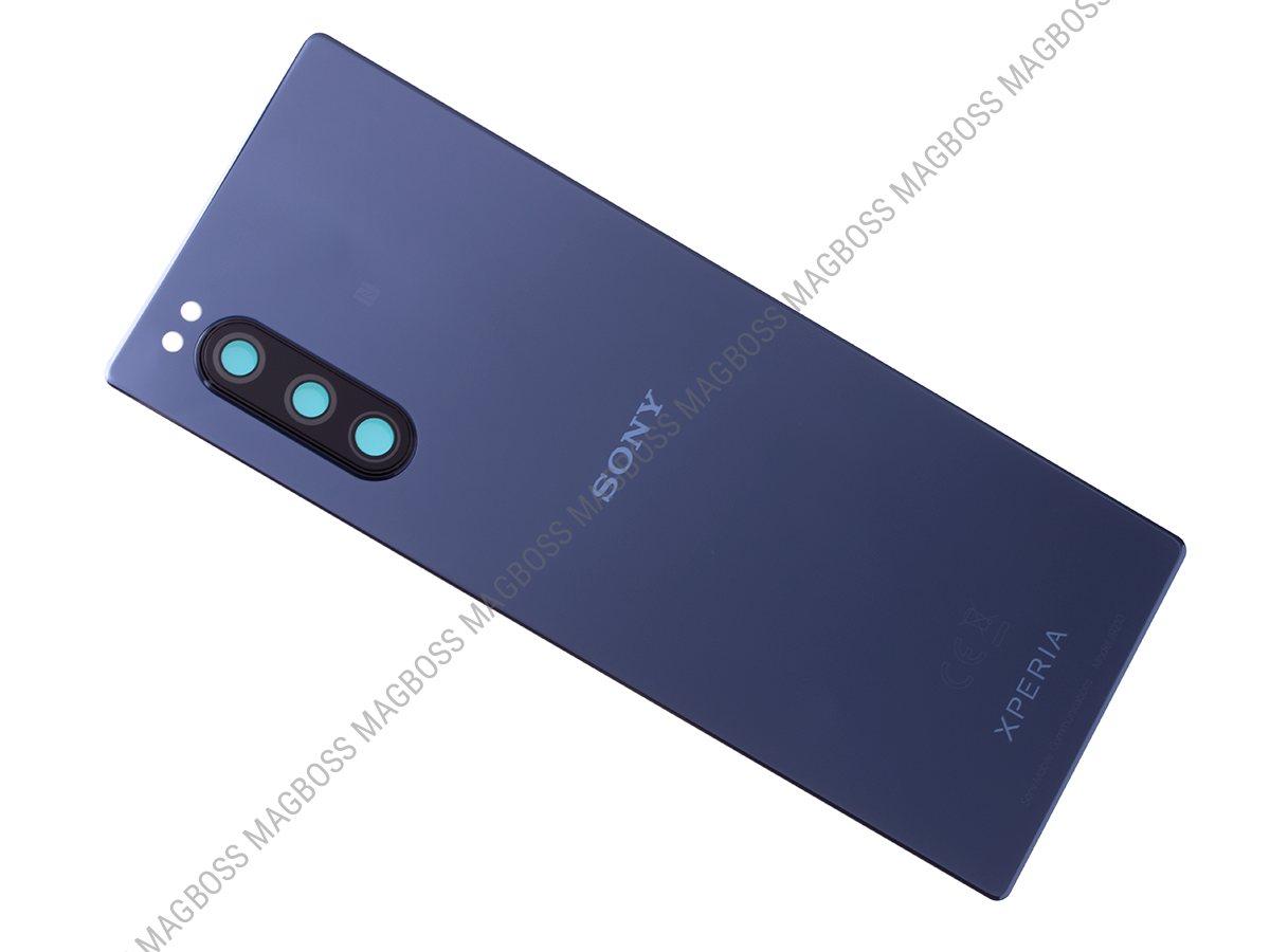 U50065862, 1319-9509 - Klapka baterii Sony J9210 Xperia 5 Dual SIM - niebieska (oryginalna)