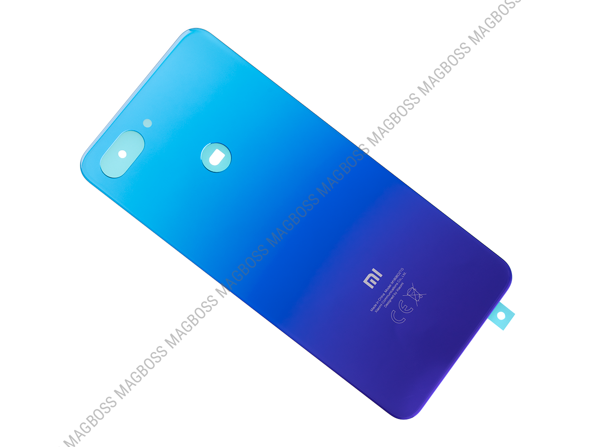 5540412101A7 - Klapka baterii Xiaomi Mi8 Lite - niebieski (oryginalna)