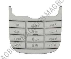 9790J05 - Klawiatura (numeryczna) Nokia 7230 - srebrna (oryginalna)