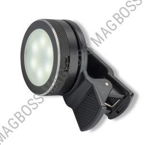 4SG0511 - Latarka LED z klipsem 4smarts - czarna (oryginalna)