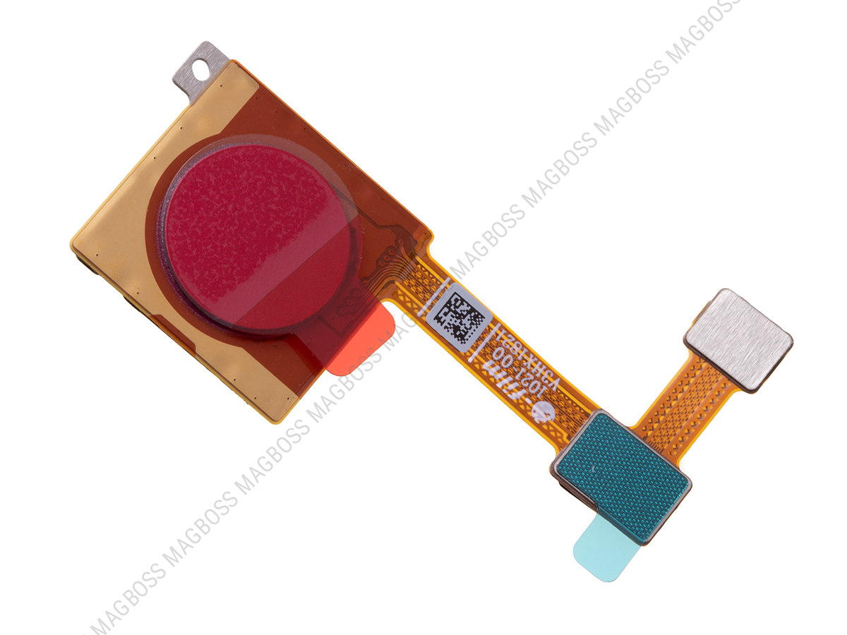 492111034076 - Moduł czytnika linii papilarnych Xiaomi Mi A2 - czerwony (oryginalny)