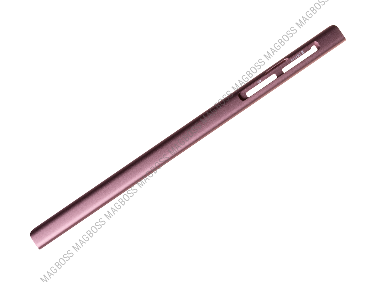 U50045491, 254F1X60G00 - Obudowa boczna (lewa) Sony G3121, G3123, G3125 Xperia XA1/ G3112, G3116 Xperia XA1 Dual - rose (oryginalna)