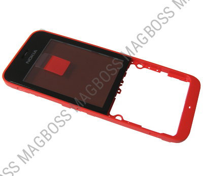 02506F1 - Obudowa przednia Nokia 220/ 220 Dual SIM - czerwona (oryginalna)