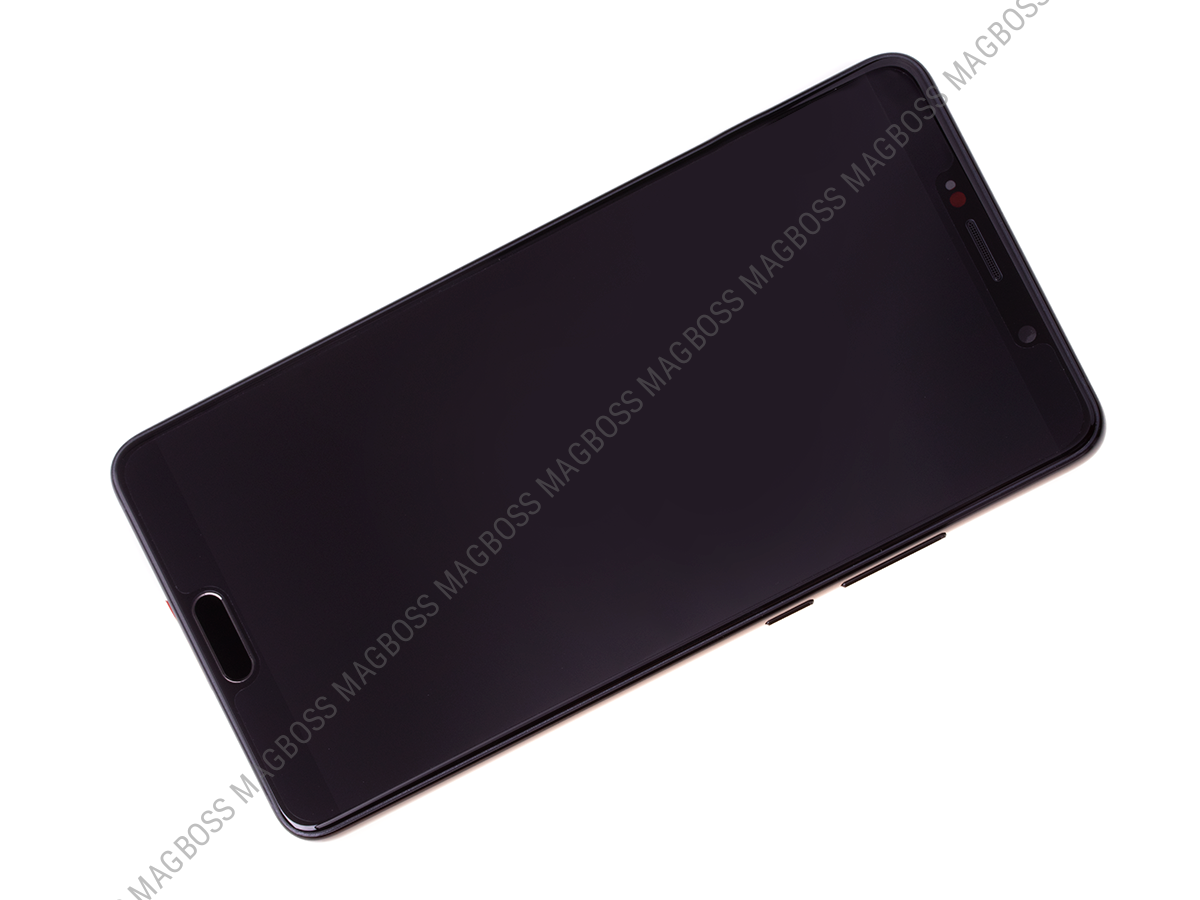 02351QAH - Obudowa przednia z ekranem dotykowym i wyświetlaczem Huawei Mate 10 - czarna (oryginalna)