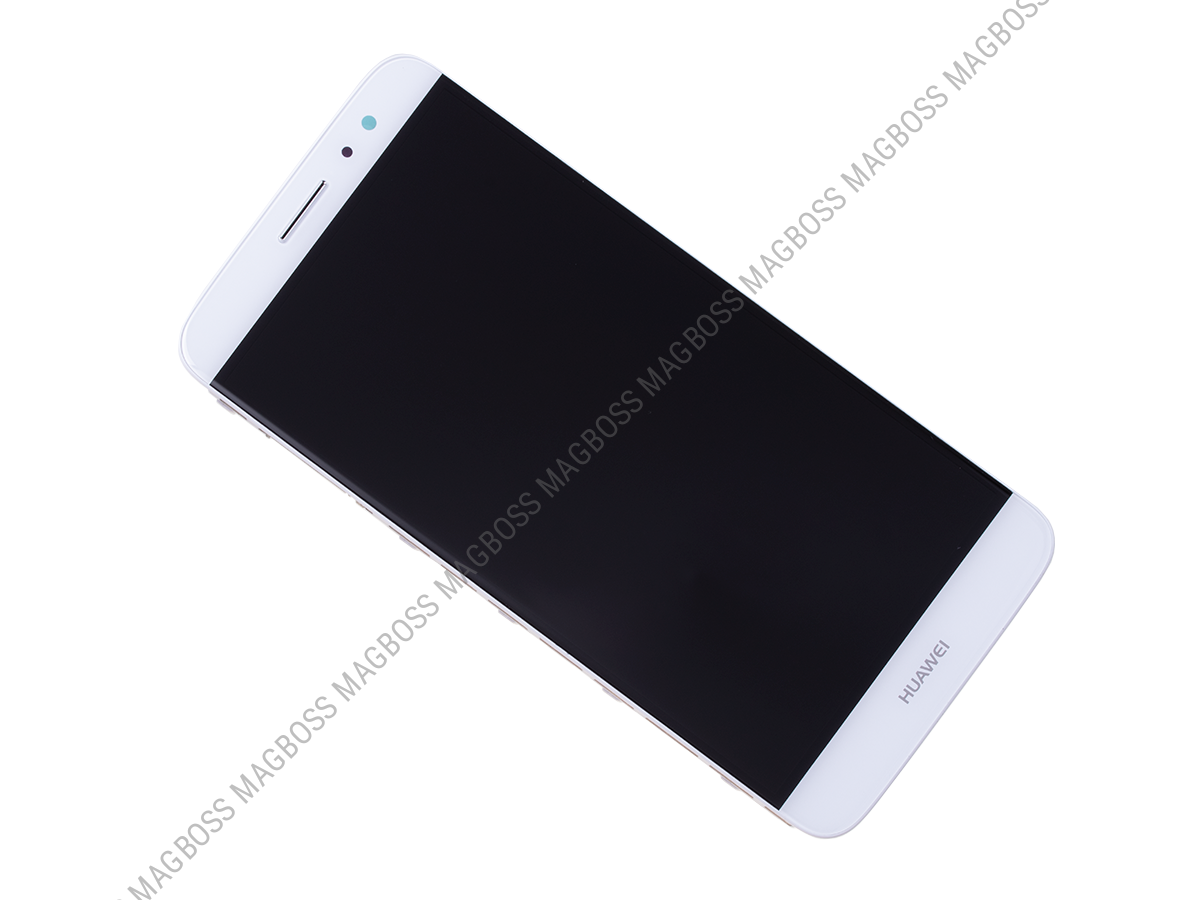 02351BFU, 02350XAF - Obudowa przednia z ekranem dotykowym i wyświetlaczem Huawei Nova Plus - biała (oryginalna)