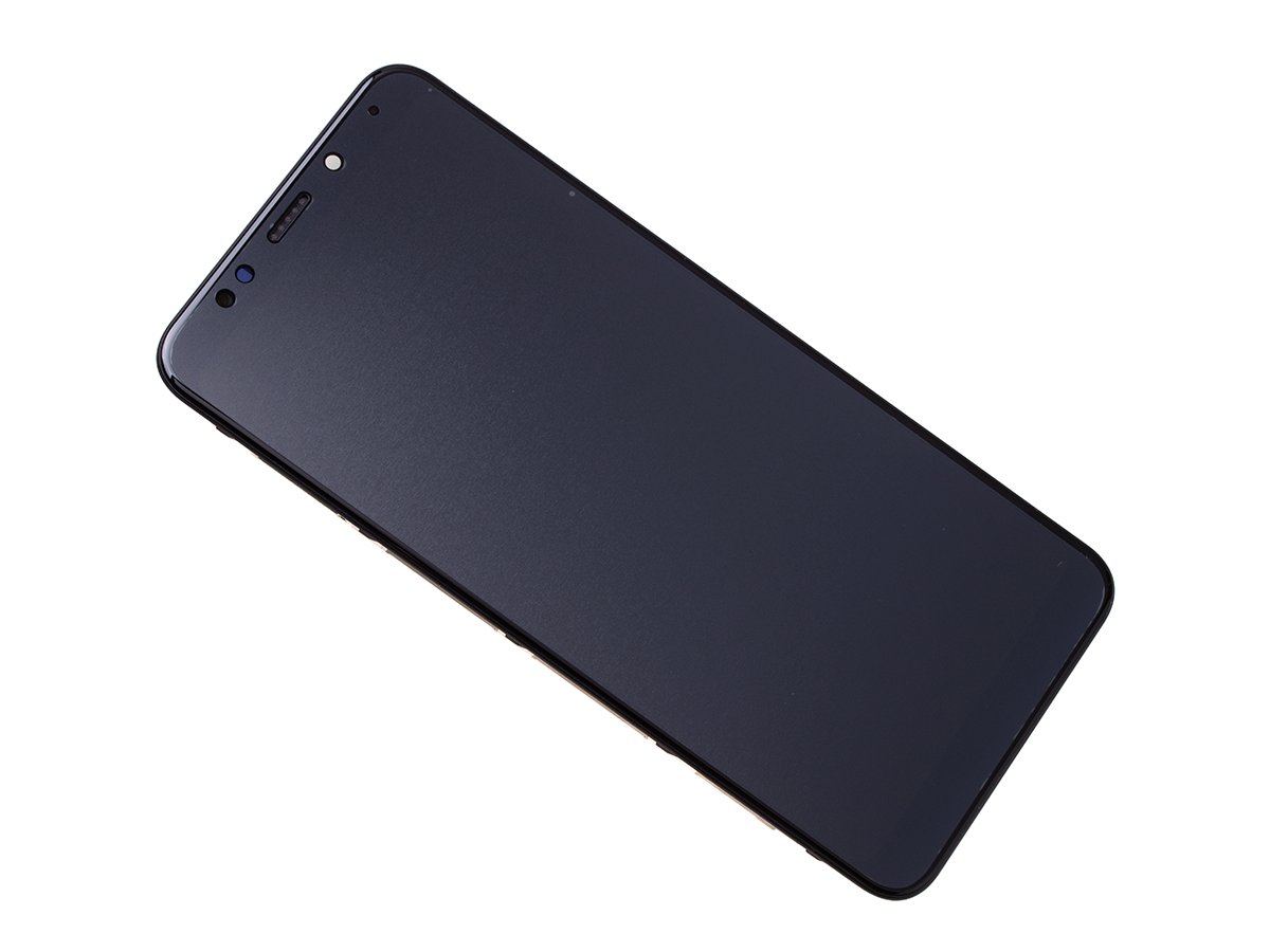 560610032033 - Obudowa przednia z ekranem dotykowym i wyświetlaczem Xiaomi Redmi 5 Plus - czarna (oryginalna)