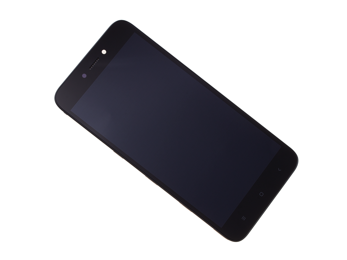 5606100180B6 - Obudowa przednia z ekranem dotykowym i wyświetlaczem Xiaomi Redmi 5A - czarna (oryginalna)