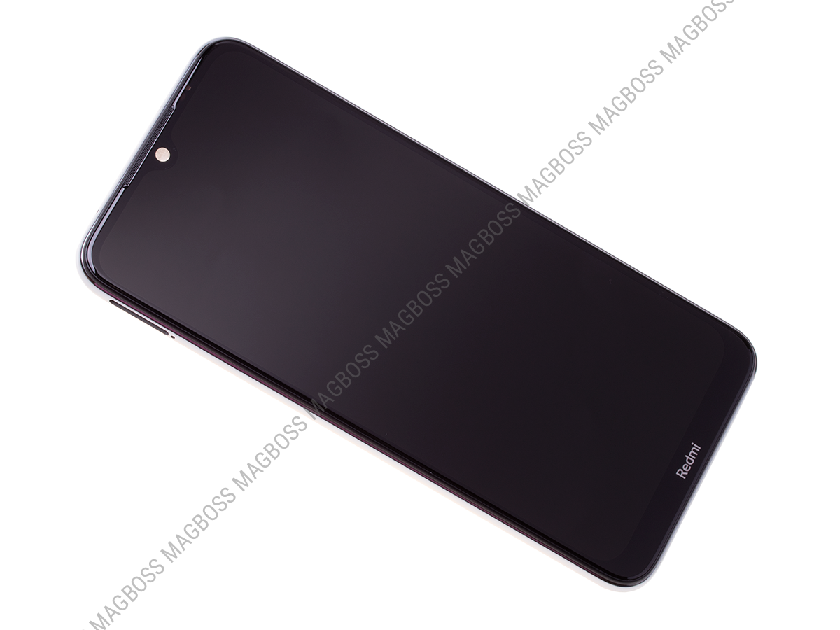 5600020C3X00  - Obudowa przednia z ekranem dotykowym i wyświetlaczem Xiaomi Redmi Note 8T - biała (oryginalna)