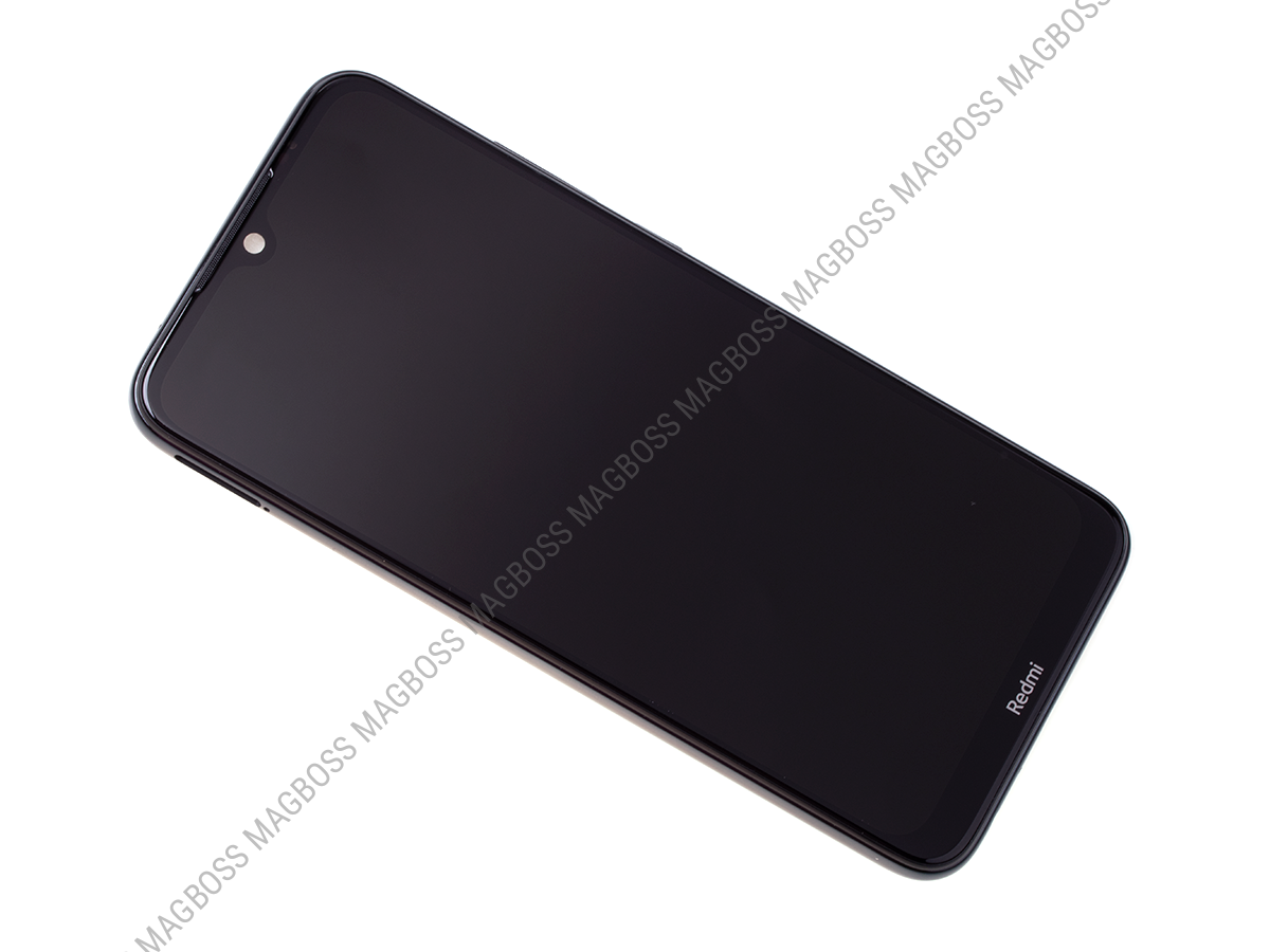 5600040C3X00 - Obudowa przednia z ekranem dotykowym i wyświetlaczem Xiaomi Redmi Note 8T - Tarnish/ black (oryginalna)