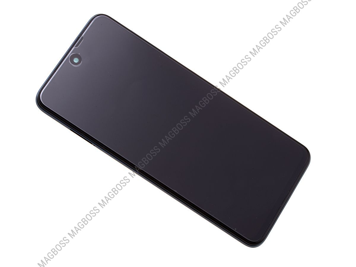 560003J6B200  - Obudowa przednia z ekranem dotykowym i wyświetlaczem Xiaomi Redmi Note 9 Pro - czarna (oryginalna)