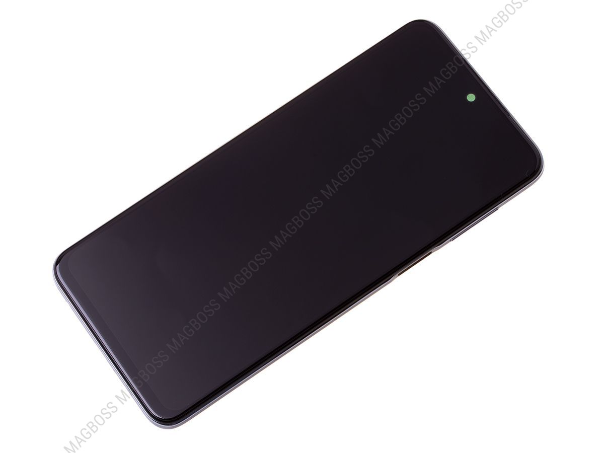 560002j6A100  - Obudowa przednia z ekranem dotykowym i wyświetlaczem Xiaomi Redmi Note 9S - biała (oryginalna)
