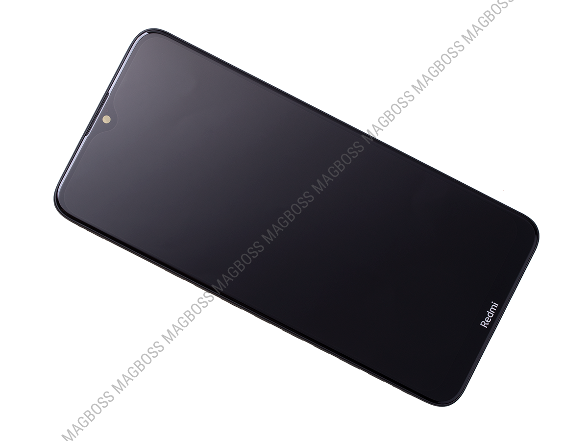 5600030C3K00, 560002C3K300 - Obudowa przednia z ekranem dotykowym Xiaomi Redmi 8A - czarna (oryginalna)