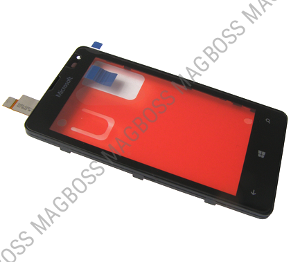 00813L3 - Obudowa przednia z ekranem Microsoft Lumia 435/ Lumia 435 Dual Sim/ Lumia 532/ Lumia 532 Dual SIM (oryginalna)