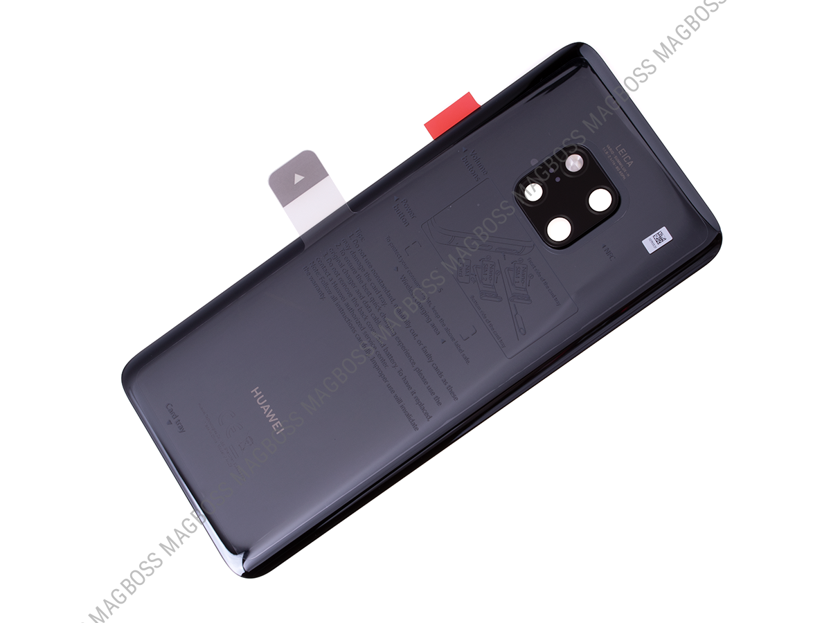 02352GDC - Obudowa tylna Huawei Mate 20 Pro Dual - czarna (oryginalna)