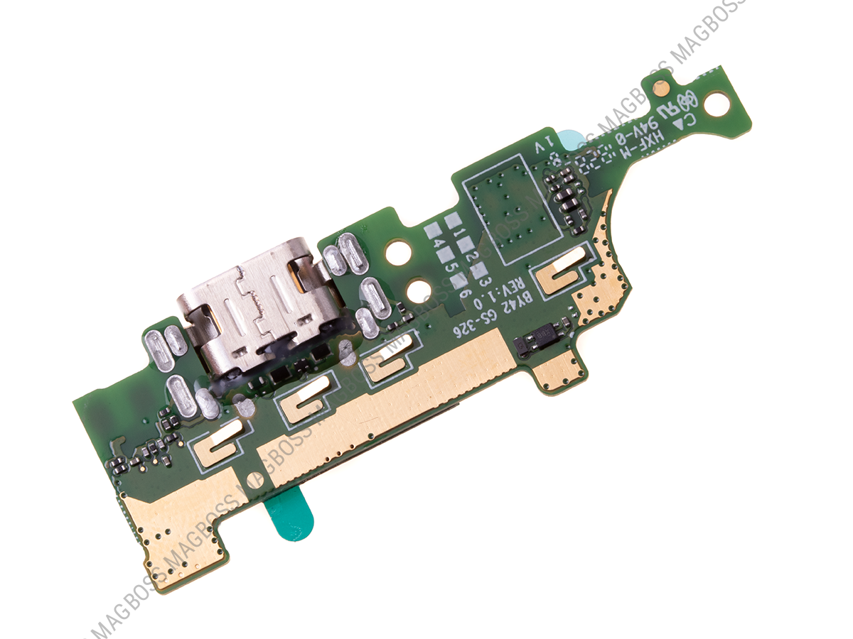 U50058131, 78PC5500020 - Płytka ze złączem USB i mikrofonem Sony H3413 Xperia XA2 Plus/ H4413 Xperia XA2 Plus Dual SIM (oryginalna)
