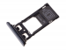 U50039961, 1304-9122 - Szufladka karty Sony F8332 Xperia XZ Dual SIM - niebieska (oryginalna)