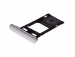 U50039991, 1304-9104 - Szufladka karty Sony F8331 Xperia XZ - srebrna (oryginalna)