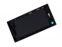 U50046922, 1310-0303 - Klapka baterii Sony G8441 Xperia XZ1 Compact - czarna (oryginalna)
