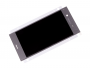 U50048791, 1309-6835 - Ekran dotykowy z wyświetlaczem Sony G8343 Xperia XZ1/ G8341, G8342 Xperia XZ1 Dual SIM - srebrny (oryginalny)