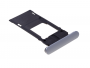 U50054091, 1313-0955 - Szufladka karty SIM Sony H8314 Xperia XZ2 Compact - srebrna (oryginalna)