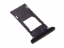U50054101, 1313-0940 - Szufladka karty SIM Sony H8314 Xperia XZ2 Compact - czarna (oryginalna)