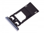 U50063861, 1319-0254 - Szufladka karty SIM Sony J9110 Xperia 1 Dual SIM - szara (oryginalna)