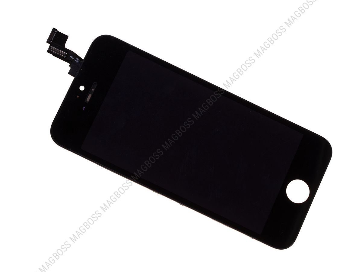 Wyświetlacz LCD z ekranem dotykowym (org material) iPhone 5S - czarny