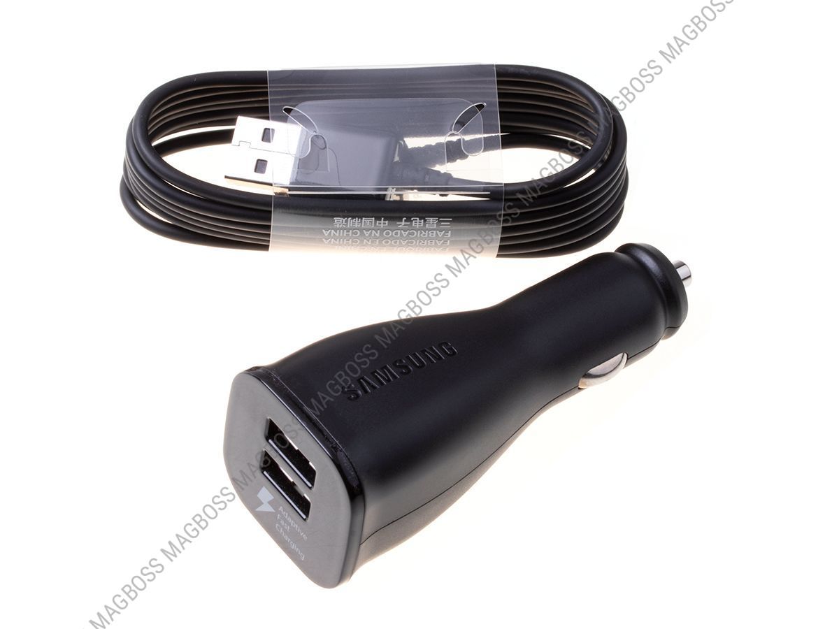 EP-LN920BBEGWW - Ładowarka samochodowa Micro-USB EP-LN920BBEGWW Samsung - czarna (oryginalna)